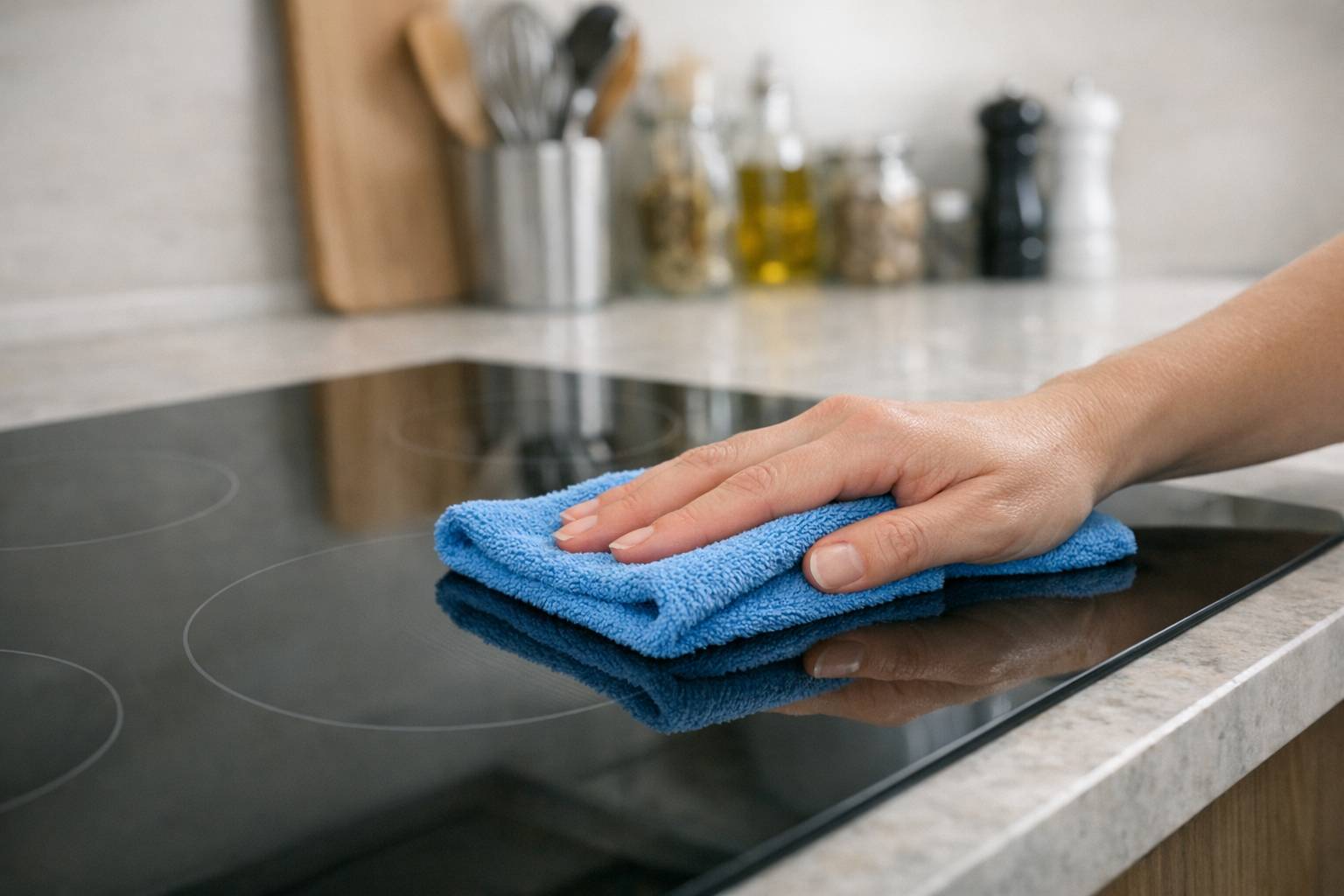 Cómo limpiar la vitrocerámica paso a paso y mantenerla como nueva